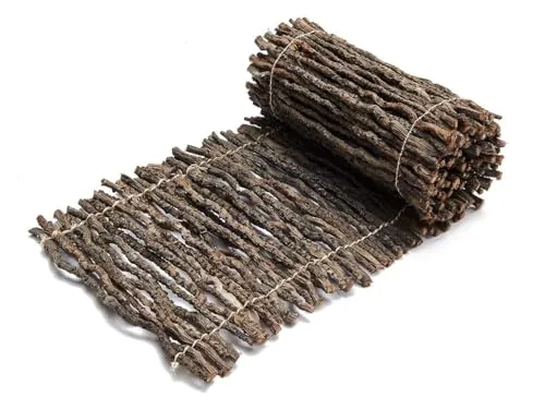 NaDeco Bowty-Tischläufer in Natur, in Zwei Größen wählbar | Kokos-Finger-Läufer | Tischläufer in Natur | Exotische Tischdekoration | Exotische Naturdeko, Größe:90 x 30cm