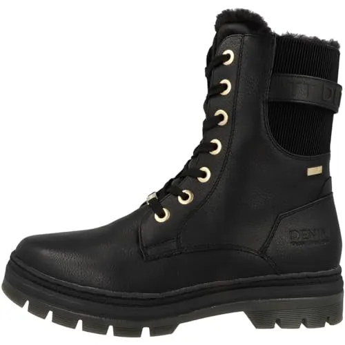 Tom Tailor Damen 4290560010 Mode-Stiefel, Black, 40 EU von Tom Tailor