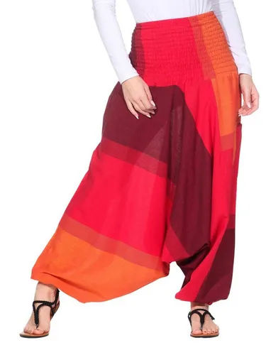 KUNST UND MAGIE Yogahose KUNST&MAGIE Damen bunt one size Boho Yoga Harems/Freizeit/Aladinhose