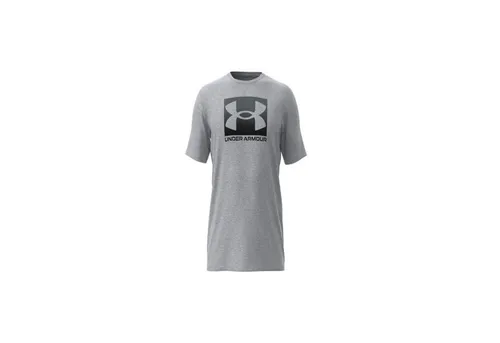 Under Armour M Boxed Sports T-Shirt - Mod Gray Light Heather, XL - Outdoor & Funktionsshirts für Herren, superweicher Baumwollmix für ganztägigen Tragekomfort und schnelles Trocknen.