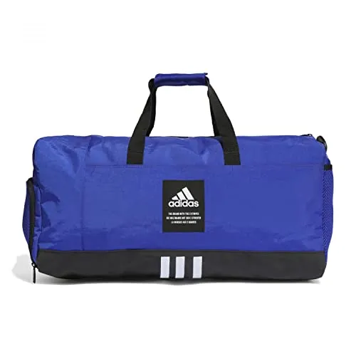 ADIDAS 4ATHLTS DUF M Tasche - Sporttaschen mit strapazierfähigem Design, ideal für Auswärtsspiele oder Trainingslager. Nachhaltig aus Recyclingmaterial gefertigt und mit separatem Fach für nasse Kleidung.