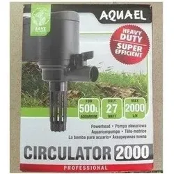 AQUAEL Pumpe Circulator 2000 (n) - Aquarien Zubehör mit einer maximalen Leistung von 2000 l/h, ideal für effiziente Wasserzirkulation und optimale Bedingungen in Ihrem Aquarium.