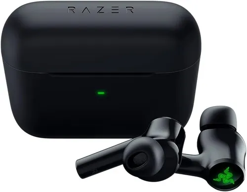 Razer Hammerhead True Wireless (2nd Gen) - Kabellose In-Ear Ohrhörer, Chroma RGB Beleuchtung, aktive Rauschunterdrückung und ultra-niedrige Latenzen für Gaming