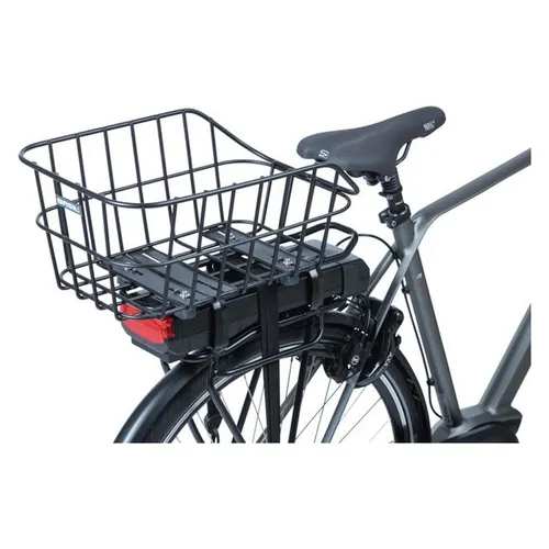 Basil Cento Alu WSL Hinterradkorb - Fahrradtaschen, langlebiger und komfortabler Korb aus hochwertigem Material, ideal für alle Fahrradtouren