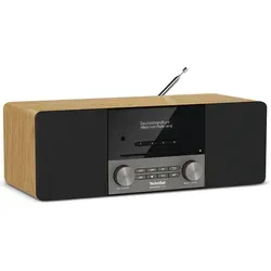 TechniSat DIGITRADIO 3 ASA Eic mit Warnfunktion in braun von TechniSat