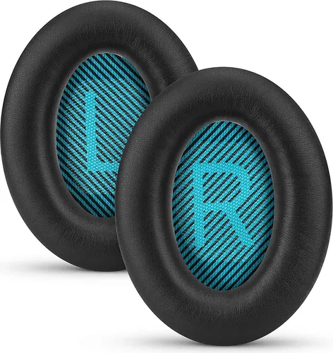 INF Ohrpolster für Bose QC 35 I/II, QC 25, QC 15, QC 2 Kopfhörer Blau