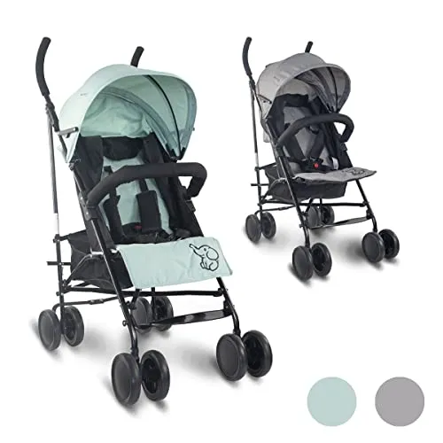 Mobiclinic® kids Kinderwagen Elefant, Faltbarer Buggy mit verstellbarer Rückenlehne