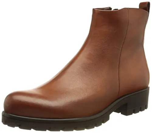 ECCO Damen MODTRAY Ankle Boot - Cognac, 39 EU - Wanderschuhe mit wasserabweisender ECCO HYDROMAX Technologie für trockene Füße und innovativer ECCO FLUIDFORM Direct Comfort Technologie für höchsten Tragekomfort.