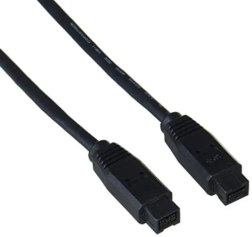 StarTech. com 1394_99_10 Firewire 800 Kabel, 9-9 m/m, IEEE 1394 Kabel, FireWire 800 (M) auf FireWire 800 (M), 3 m, Schwarz