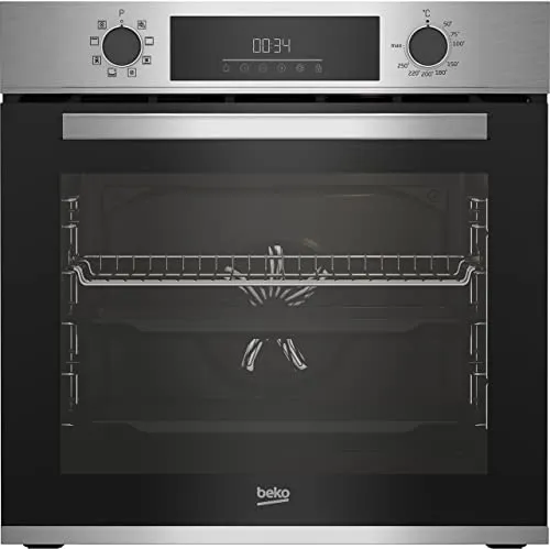 Beko BBIM12300X Ofen - Multifunktion mit 8 Programmen - Einbau-Backofen mit 72 Liter Volumen, energieeffizienter Klasse A und vielseitigen 8 Kochprogrammen für perfekte Ergebnisse.