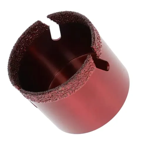 PRODIAMANT Speedmaster Fliesenbohrer 60 mm Profiqualität für Winkelschleifer zum bohren Fliese Feinsteinzeug und Naturstein Lochsäge mit M14 Aufnahme