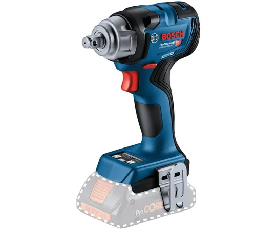 Bosch Professional GDS 18V-330 HC solo - Akku-Drehschlagschrauber 18V Li-Ion, kraftvolles Anziehmoment von 330 Nm und individuell einstellbare Betriebsarten