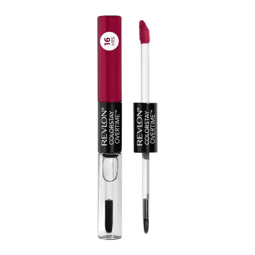 Revlon Colorstay Overtime Lipcolor 010 Non Stop Cherry - Lippenstift in 2ml, langanhaltende Farbe mit intensivem Glanz, ideal für den perfekten Look den ganzen Tag über.