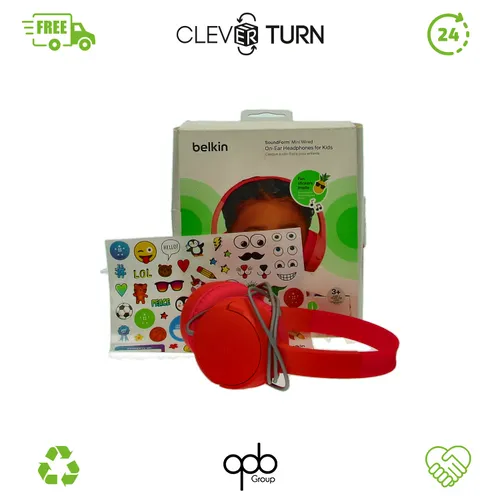 Belkin Soundform Mini On-Ear Kinderkopfhörer in pink von apb Group