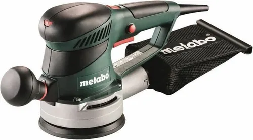 Metabo SXE 425 Turbotec-Exzenterschleifer (320 W) - Schleifmaschine mit Vario-Elektronik für präzises Arbeiten, TurboBoost für zusätzliche Leistung und langlebigem Staubschutzlager für optimale Lebensdauer.