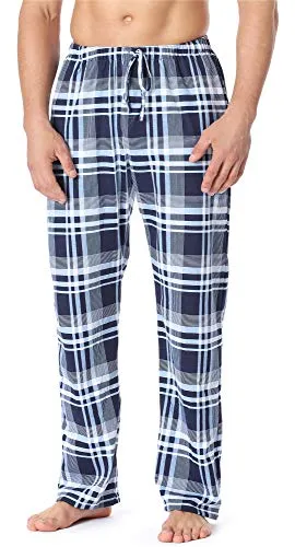 Ladeheid Herren Schlafanzugshose LA40-252 XL - Schlafanzughosen für Herren, aus 100% atmungsaktiver Baumwolle, mit breitem, bequemem Gummi im Bund und zwei praktischen Taschen für höchsten Komfort.