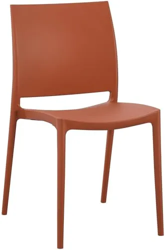 CLP Gartenstuhl Meton stapelbar terracotta