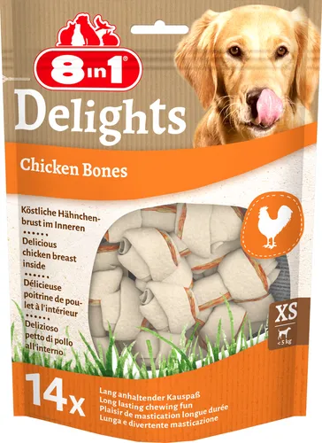 8in1 Delights Chicken Knochen XS von 8in1