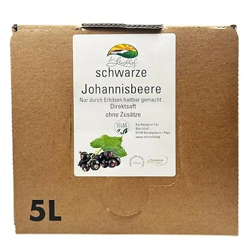 BLEICHHOF® Schwarzer Johannisbeersaft von Bleichhof