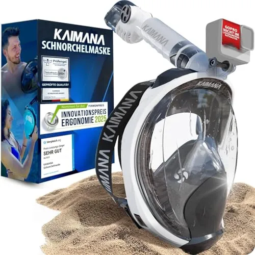 KAIMANA® Schnorchelmaske für Erwachsene L/XL