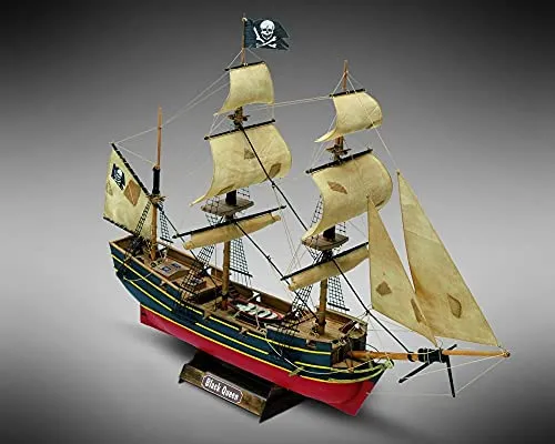 Mini MAMOLI - Modello kit Barca Black Queen Serie MINIMAMOLI Scala 1:135 - DUS_MM60