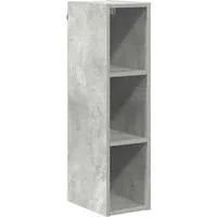 vidaXL Hängeschrank Riga Beton Grau 20 x 29,5 x 80 cm Holzwerkstoff 884429