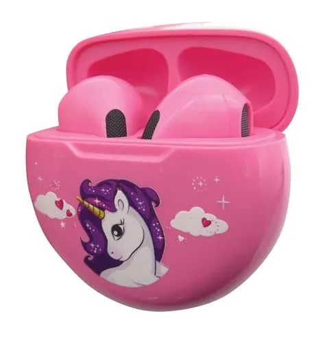 Lexibook Einhorn Drahtlose Kopfhörer - Kopfhörer im Einhorn-Design, mit 85 dB Lautstärkebegrenzung für sicheren Hörgenuss, ideal für Kinder. Lange Akkulaufzeit und Bluetooth-Kompatibilität für ununterbrochenes Hören.