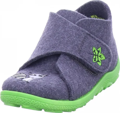 Superfit Happy octi Jungen Hausschuh in Grau, Größe 25