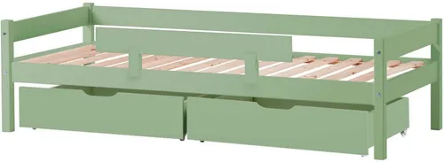 Home affaire Jugendbett ECO One, Kinderbett mit Rausfallschutz, mit 2 Schubkästen