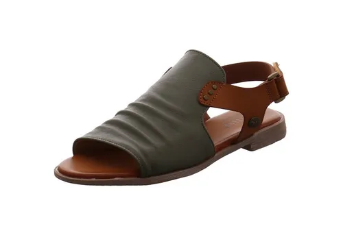 Mustang Riemchensandale Gr. 40 - Wanderschuhe aus Lederimitat, ideal für warme Tage mit bequemem Klettverschluss und stylischem Blockabsatz.