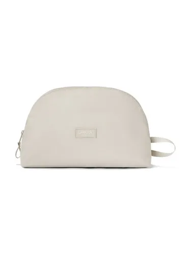 LARKSON Kulturbeutel Tilda Large – Aufklappbare Waschtasche für Reisen - Praktische Kulturtasche in Beige mit 3,5 l Volumen. Ideal für Reisen, Camping oder das Fitnessstudio. Kompakt und funktional, sorgt sie für Ordnung und schnellen Zugriff auf Ihre Pflegeprodukte.