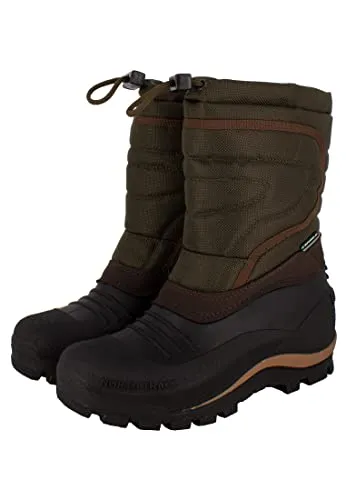 Spirale Herren Elite Schneestiefel, Grün Brown 05500800, 47 EU