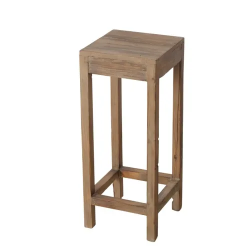 Boltze Beistelltisch Boris 78cm aus Holz - Kompakter Beistelltisch in Braun, ideal für jedes Wohnzimmer. Mit Holzmaterial für eine natürliche Ausstrahlung – perfekt für kleine Räume.