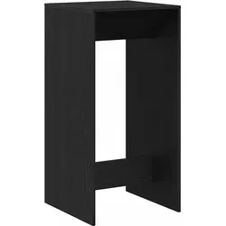 vidaXL Bartisch Schwarze Eiche 51 x 50 x 103,5 cm - Moderner Esstisch aus robustem Holzwerkstoff mit mattem Finish, ideal für jedes Zuhause. Perfekt für gesellige Runden oder ruhige Abendessen.
