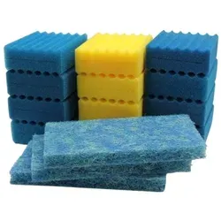 Aquaristikwelt24 - Ersatzschwämme + Japanmatte Set Für Cbf-550b Cbf-350c Kammerfilter