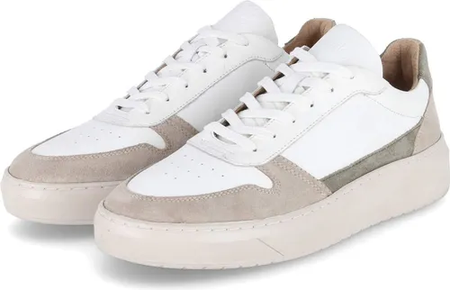 Kaerlek LPENZO-51MLEI Schnürschuh beige 40 EU - Bequemer Schnürschuh aus hochwertigem Echtleder, ideal für Alltag und Freizeit. Farbe: beige/weiß, mit Kaltfutter für optimalen Tragekomfort.