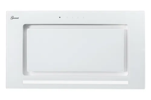 Gurari Weiße Dunstabzugshaube Deckenhaube 52cm 1000m³/h Weißglas Lüfterbaustein