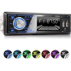 Produktbild XOMAX XM-R271 1DIN, Autoradio mit Bluettoth, FlashXO, USB, AUX IN, ohne Laufwerk