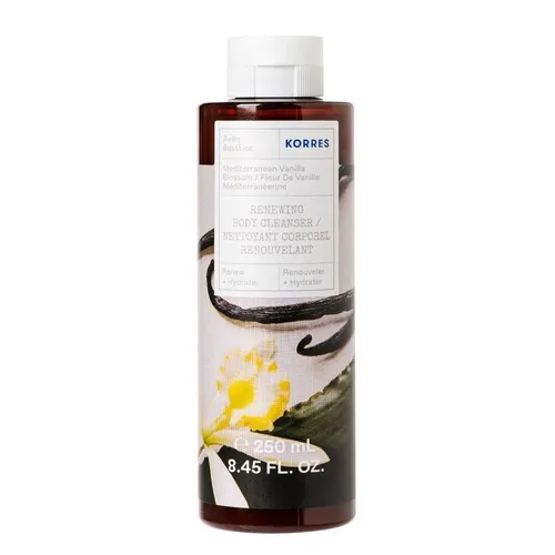 Korres Mediterranean Vanilla Blossom Renewing Body Cleanser rewita 5203069094941
