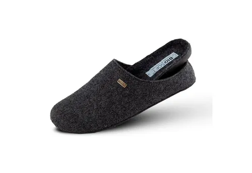 Biosoft Comfort & Easy Walk Biosoft Filz Hausschuhe Herren Größe 42 - 46 Mister Cosy, Hausschuhe Hausschuh