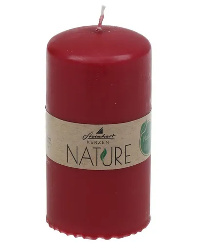 Steinhart Kerzen Stumpenkerze Stumpenkerzen Classic Nature Altrot 110 x Ø 57 mm