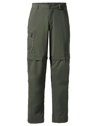 Vaude Farley Zip-Off Pants V - Trekkinghose Gr 50 - Short oliv - Vielseitige Zip-Off Trekkinghose in Oliv, Gr. 50 - Short. Mit UV-Schutz und Insektenschutz ideal für Outdoor-Aktivitäten. Entdecken Sie weitere Vaude Produkte bei Bergfreunde.de!