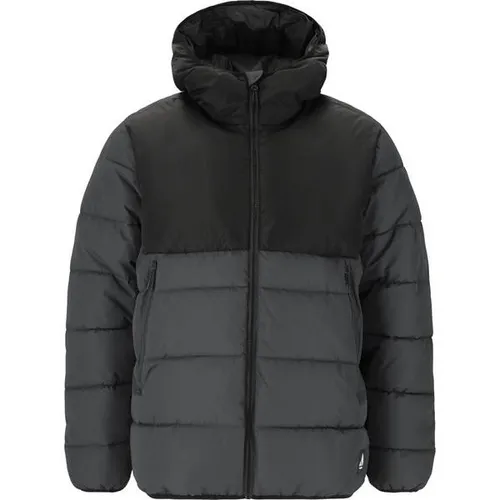 Whistler Herren Sareto Puffer Jacke XL - grau - Funktionsjacke, angenehm warm und leicht mit fester Kapuze - ideal zum Skifahren, Wandern und für den täglichen Gebrauch