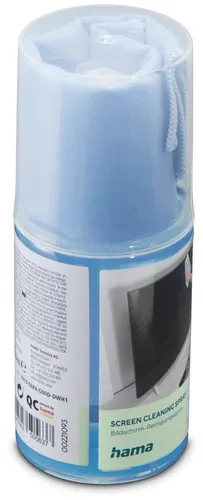 Hama Bildschirm-Reiniger 200ml - Effektiver Bildschirmreiniger von Hama, ideal für die gründliche Reinigung von Monitoren und Displays. Sorgt für streifenfreie Klarheit und ist einfach in der Anwendung.