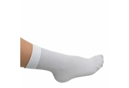 COMPRESSANA Intra Unterzieh Socke silber 1 St