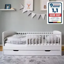 Kids Collective Kinderbett 70x140 cm mit Schublade
