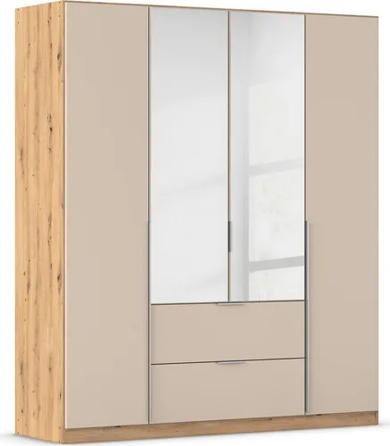OTTO home Drehtürenschrank AGORDO – Moderner Kleiderschrank mit Außenschubkästen