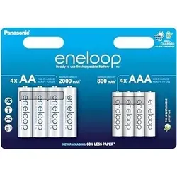 Panasonic Eneloop Kombipack BK-KJMCDE44E