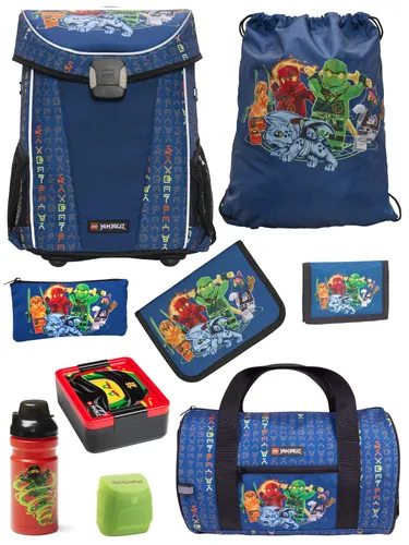 Lego Ninjago Schulranzen Set für die 1. Klasse