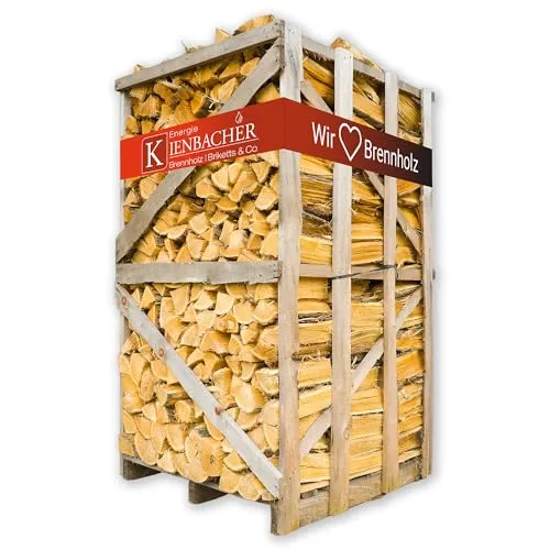1,8 RM Brennholz Akazie 33 cm Scheite TOP Kaminholz Scheitholz Kamin Ofen Holz Feuerschale Lagerfeuer trocken Premium | 1 x Holzboxen | Energie Kienbacher